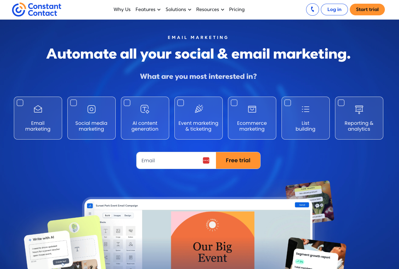 Constant Contact screenshot 1